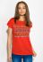 Футболка женская 317F035 (красный)