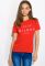 Футболка женская 317F038 (красный)