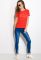 Футболка женская 317F038 (красный)