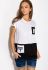 Жіноча футболка 317F070 (білий)