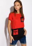 Футболка женская 317F070 (красный)