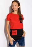 Футболка жіноча 317F071 (червоний)