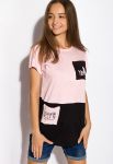 Футболка жіноча 317F071 (рожевий)