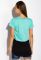 Футболка жіноча 317F073 (бірюзовий)