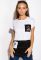 Футболка женская 317F075 (белый)