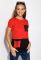 Футболка жіноча 317F075 (червоний)