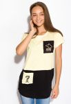 Футболка жіноча 317F075 (лимонний)