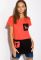 Футболка жіноча 317F076 (кораловий)