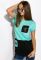 Футболка женская 317F081 (бирюзовый)