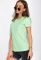 Футболка жіноча 432V001-1 однотонна (салатовий)