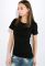Жіноча футболка 516F309 (чорний)