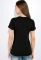 Жіноча футболка 516F309 (чорний)