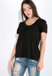 Футболка жіноча 516F417 (чорний)