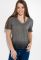 Футболка жіноча ефект Омбре 516F063 (сірий/графітовий)