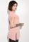 Футболка жіноча однотонна 317F017 (персиковий)
