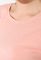 Футболка жіноча однотонна 317F017 (персиковий)