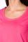 Жіноча футболка з круглим вирізом 434V001-1 (рожевий)