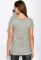 Футболка жіноча з круглим вирізом 434V001-1 (сірий/меланжевий)