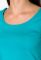 Футболка жіноча з круглим вирізом 434V002-1 (бірюзовий)