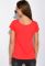 Футболка женская с круглым вырезом 434V002-1 (коралловый)