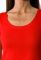 Футболка жіноча з круглим вирізом 434V002-1 (червоний)