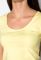 Футболка женская с круглым вырезом 434V002-1 (лимонный)