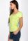 Футболка женская с круглым вырезом 434V002-1 (салатовый)