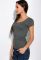 Футболка женская с круглым вырезом 434V002-1 (серый)