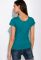 Жіноча футболка з круглим вирізом 434V002-1 (синій)