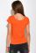 Футболка женская с круглым вырезом 434V002-1 (терракотовый)