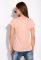 Футболка жіноча з написом на грудях 148P333-4 (персиковий)