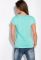 Футболка жіноча з принтом 148P333-10 (світло-бірюзовий)