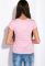 Футболка жіноча з принтом 148P333-13 приталена (рожевий)