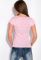 Футболка женская с принтом 148P333-8 (розовый)