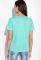 Футболка женская с принтом 151P22 (светло-бирюзовый)