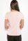 Футболка женская с принтом 516F100 (персиковый)