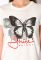 Футболка жіноча з принтом Метелик 148P333-9 (молочний)