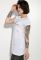 Футболка жіноча подовжена 317F018 (білий)