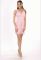 G 2073 Вечірня сукня-трансформер у вигляді гіпюрового футляра та знімної спідниці шифонової (персиковий)