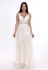 G 2086 Платье вечернее из кружева Шантильи (молочный)