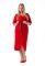G 2142 AD Платье вечернее с запАхом на поясе (красный)