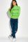Гольф женский с надписью 32P038 (салатовый)