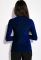 Гольф жіночий з вирізом на грудях 19PL161-4 (індиго)
