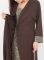 HL 005 Халат жіночий (коричневий)