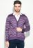 Кардиган мужской комбинация узоров 50PD13508 (фиолетовый)