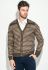 Кардиган мужской комбинация узоров 50PD13508 (коричневый/бежевый)