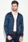Кардиган мужской комбинация узоров 50PD13508 (темно-синий)