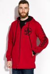 Кардиган на флисе 120PZ004 (красный)