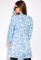 Кардиган с цветочным принтом 148P498 (голубой)