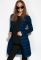 Кардиган женский 129P026 (синий/черный)